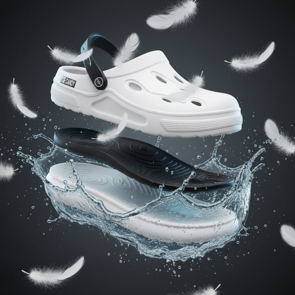 TOECANDY Casual Clogs