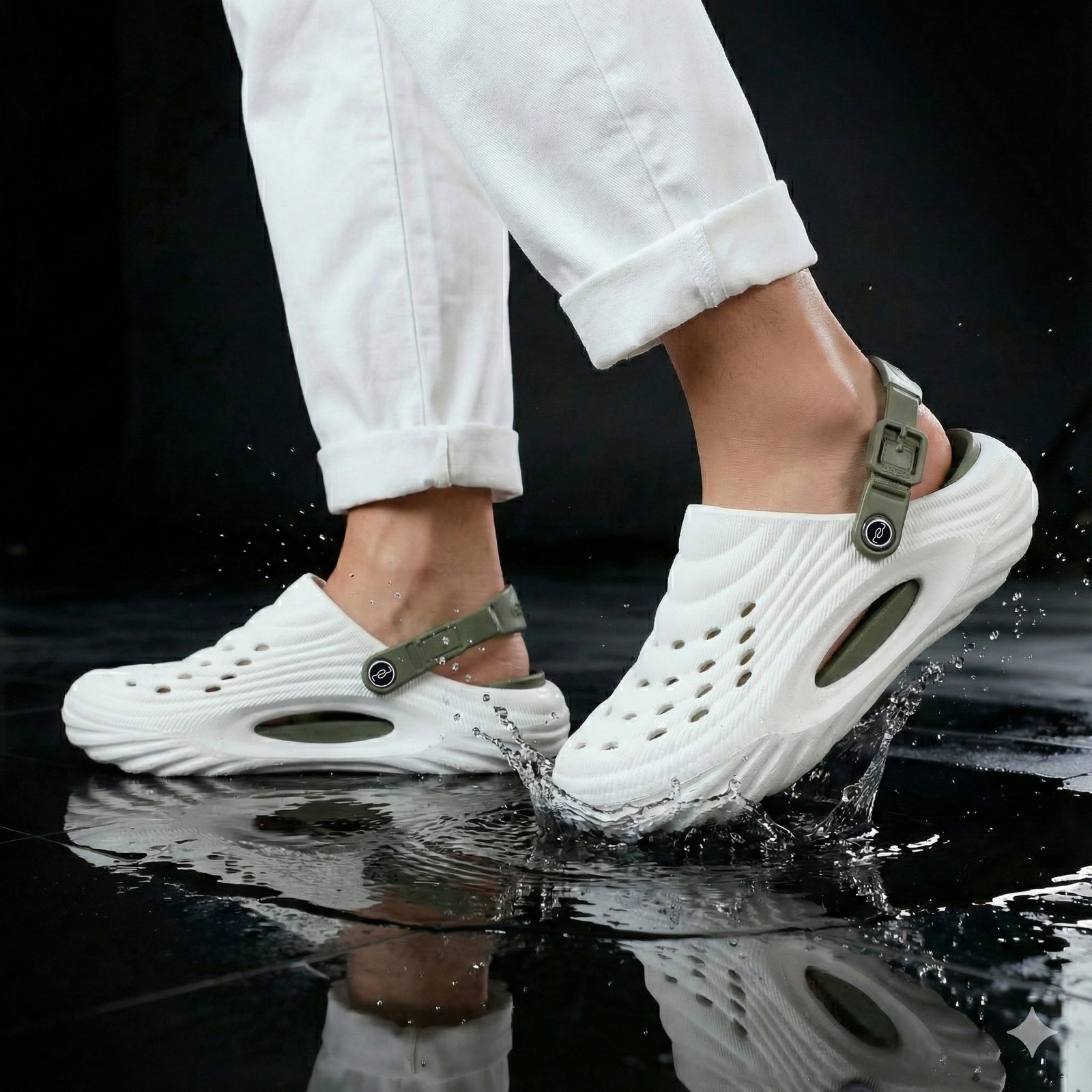 TOECANDY Casual Clogs